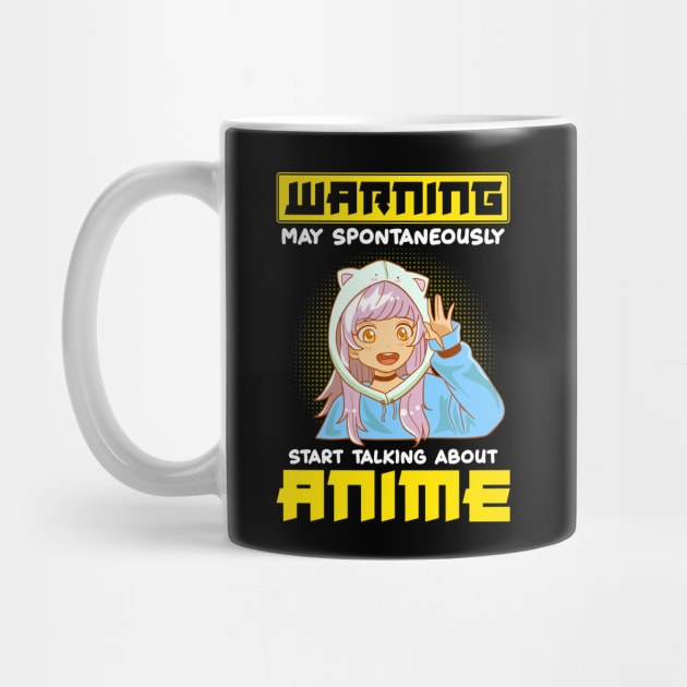 Funny Warning May Start Talking About Anime by theperfectpresents